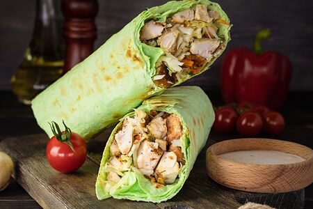 Шаурма Чесночная на углях