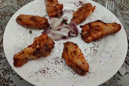 Шашлык из куриных крылышек