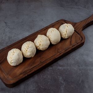 Домашние манты с фаршем 