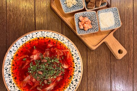 Борщ по-бакински