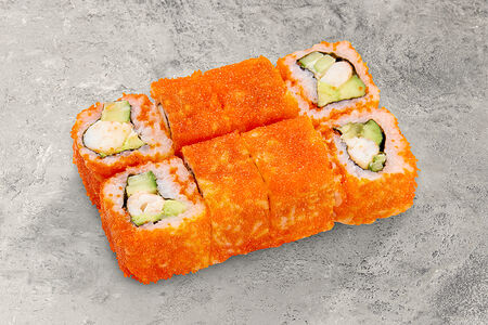 Ролл Калифорния с креветкой