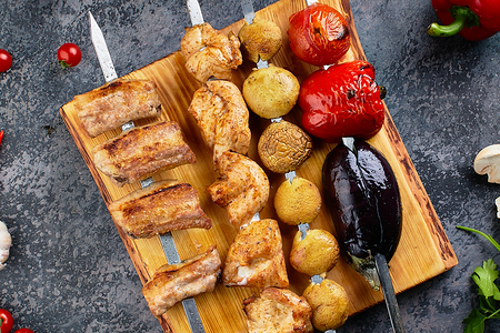 Шашлык из свиных ребрышек