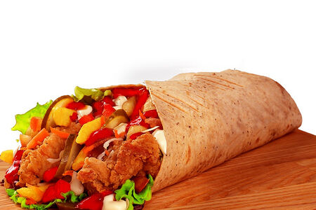 Супер ролл с куриными стрипсами