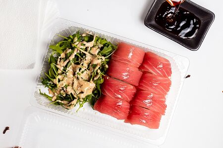 Шеф-ролл Магуро с тунцом