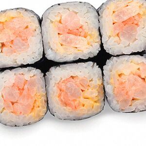 Ролл с креветкой в остром соусе