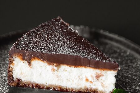 Творожный чизкейк с шоколадом