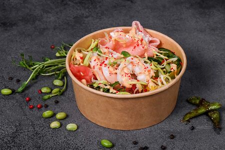 Поке с креветкой