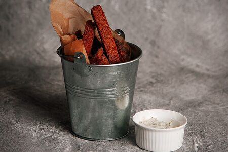 Гренки из ржаного хлеба