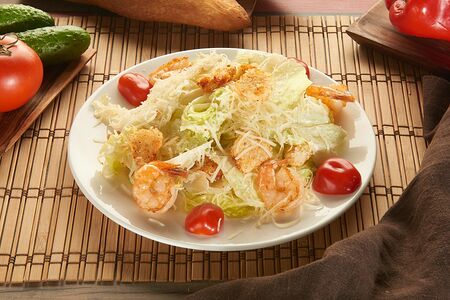 Цезарь с креветками