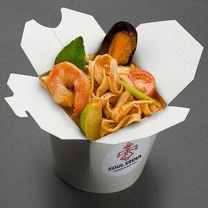 Лапша Вок с морепродуктами