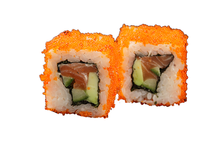 Ролл Калифорния с лососем