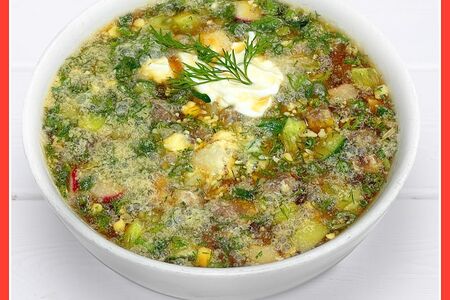 Окрошка на квасе