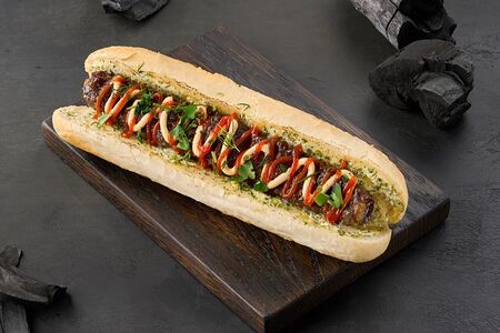 Греческий гриль-дог