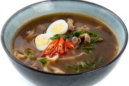 Острый суп с говядиной