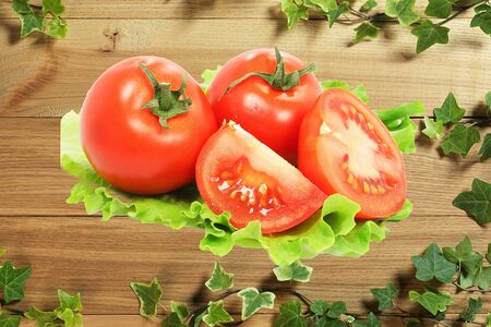 Нарезка из помидоров