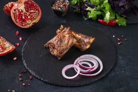 Шашлык из бараньих рёбрышек