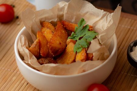 Картофельные дольки