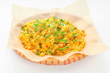 Вок с рисом вегетарианский