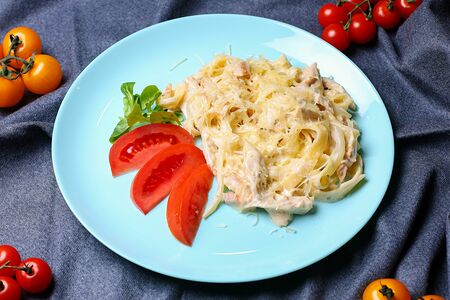 Паста с курицей