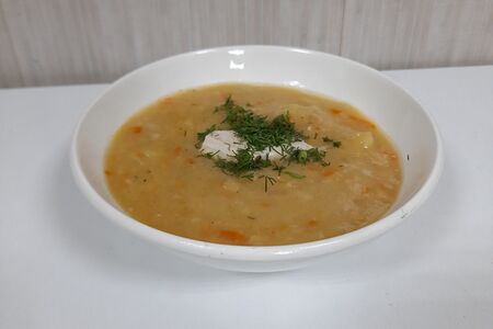 Суп гороховый с курицей