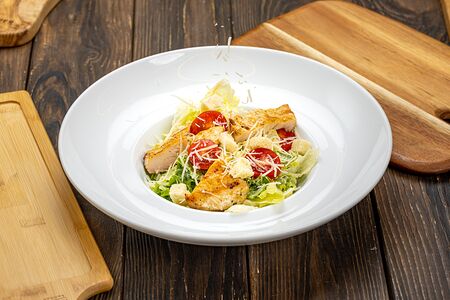 Цезарь с курицей