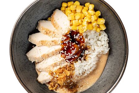 Райс боул с курицей