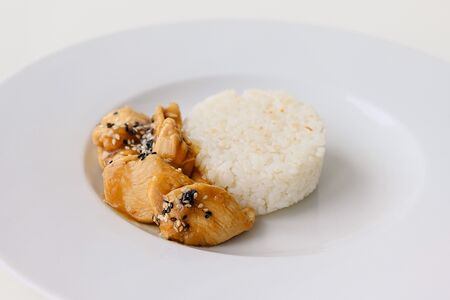 Курица терияки с рисом