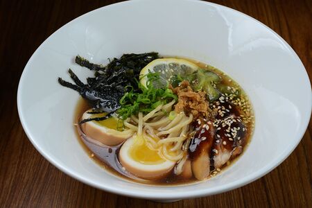 Рамен с курицей