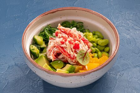 Поке с крабом