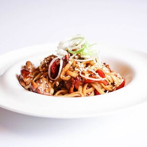 Лапша с курицей