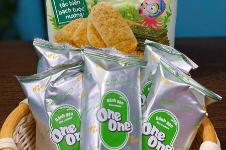 Печенье рисовое с водорослями One One