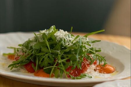 Печёные перцы с пате из тунца