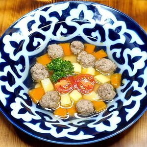 Суп с фрикадельками