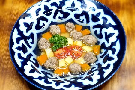 Суп с фрикадельками