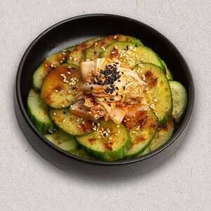 Կորեական աղցան վարունգով