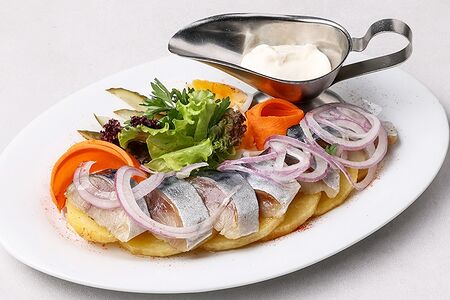 Филе скумбрии пряного посола