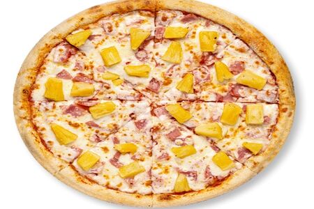 Пицца Гавайская на тонком тесте