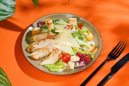 Цезарь с цыпленком