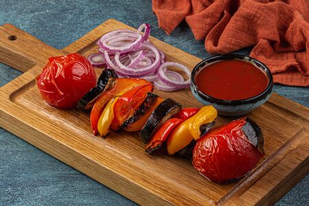 Овощи на углях