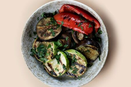 Овощи на мангале