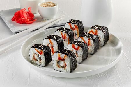 Ролл с угрем