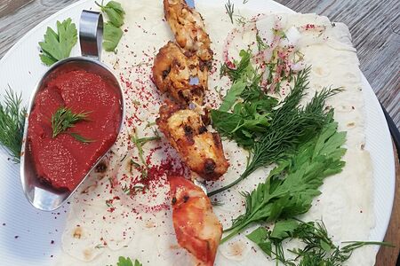 Шашлык из куриных крыльев