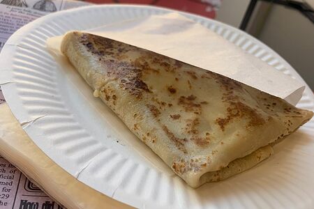 Блин с курицей и сыром