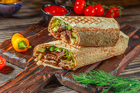 Шаурма с говядиной