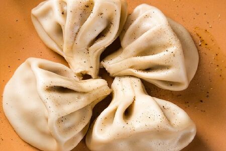 Хинкали с сыром вареные