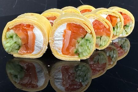 Тортилья с лососем