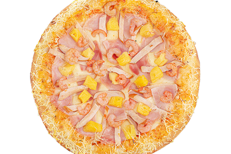 Гавайская на пышном тесте