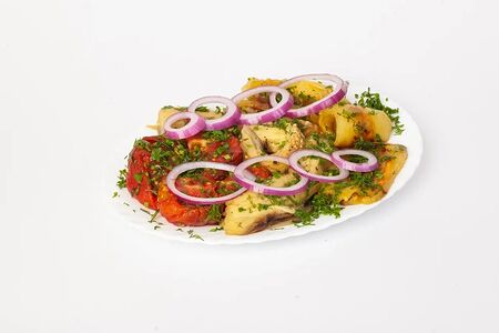 Овощи на мангале