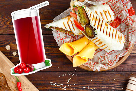 Фалафель в лаваше классический