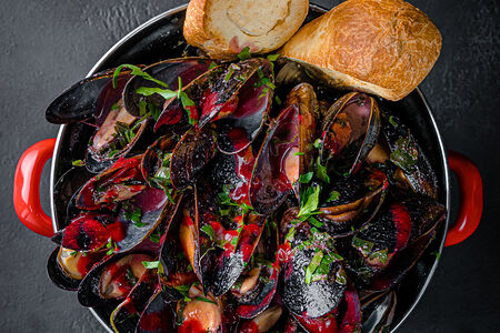 Мидии Маринара-малина